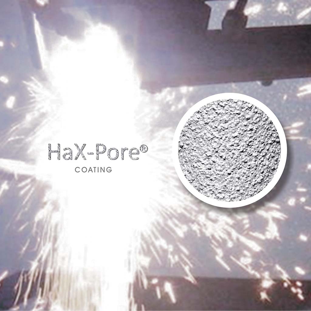 Natrysk plazmowy stosowany w procesie HaX-Pore